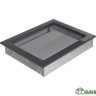 Вентиляционная решетка Kratki Графит (22*30) 22/30G