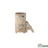 Купель BentWood овальная из кедра 0,69Х1,31 h=1,2 ПРЕМИУМ