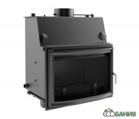 Топка каминная Kratki OLIWIA/R/PW/17 с водяным контуром панорамное стекло