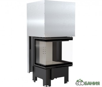 Топка каминная Kratki NBC 9 п-образное стекло гильотина
