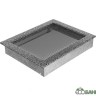 Вентиляционная решетка Kratki Черная/Серебро (22*30) 22/30CS