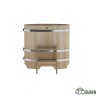 Купель BentWood овальная из кедра 0,80Х1,42 h=1,0 ПРЕМИУМ