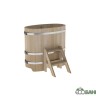Купель BentWood овальная из кедра 0,80Х1,42 h=1,1 ПРЕМИУМ