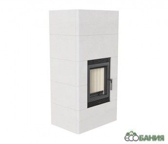 Печь-камин Kratki BLANKA/BETON