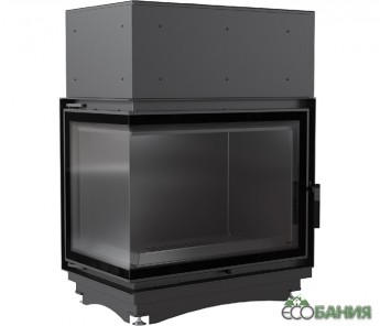 Топка каминная Kratki AMELIA/PW/BL/24/BS/W/DECO с водяным контуром 