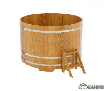 Купель BentWood круглая из дуба d=1,80 h=1,20 