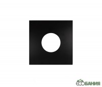 Лист к ППУ BLACK Везувий (AISI 430/0,5 мм) (600х600) д.305