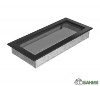 Вентиляционная решетка Kratki Черная (17*37) 37C