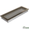 Вентиляционная решетка Kratki Черная/Золото (17*49) 49CZ
