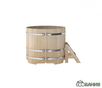 Купель BentWood круглая из кедра D=1,17 h=1,1 ПРЕМИУМ