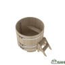 Купель BentWood круглая из кедра D=1,50 h=1,1