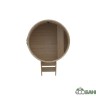 Купель BentWood круглая из кедра D=1,80 h=1,2 ПРЕМИУМ