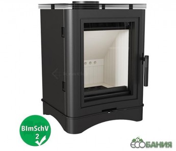 Печь-камин Kratki KOZA/K5/S(СТАЛЬ)