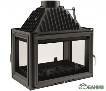 Топка каминная Kratki OLIWIA/LPT туннельное стекло слева справа