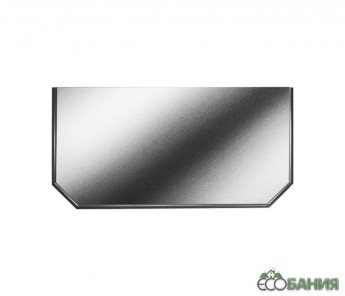 Предтопочный лист VPL064-INBA, 400х600, зеркальный Вулкан