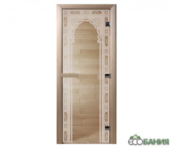 Дверь для сауны Doorwood Восточная арка