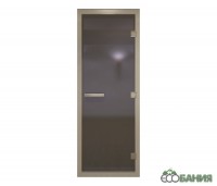 Дверь для хамама Doorwood Черный жемчуг