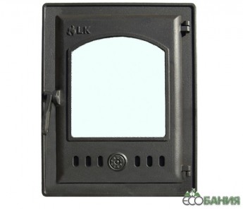 Дверца топочная герметичная со стеклом LK 310