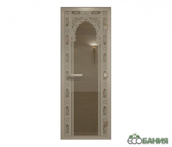 Дверь для хамама Doorwood Восточная арка