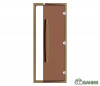 Дверь с "бронзовым" стеклом SAWO 742-4SGD-1
