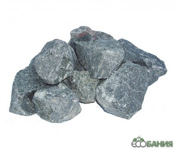 Камень Габбро-диабаз колотый для банных печей